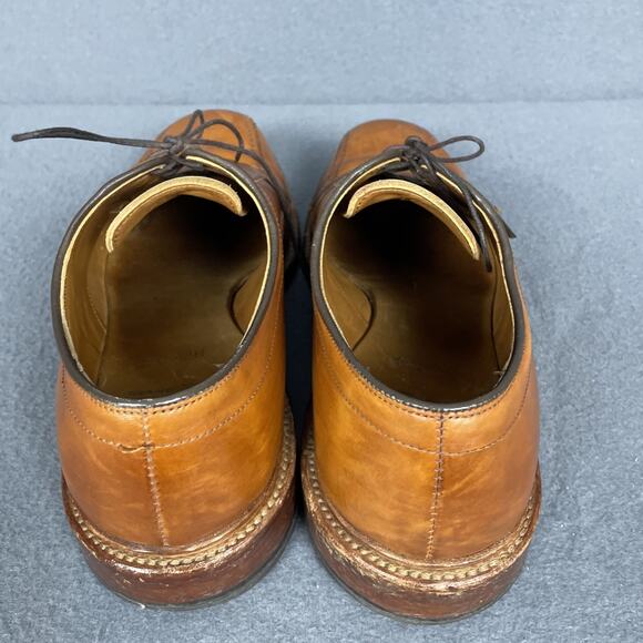 Allen Edmonds Hillcrest 8.5 Light Brown Tan Oxford Shoes Formal Business Luxe main image 7